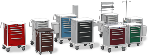 Waterloo Healthcare Medical Carts