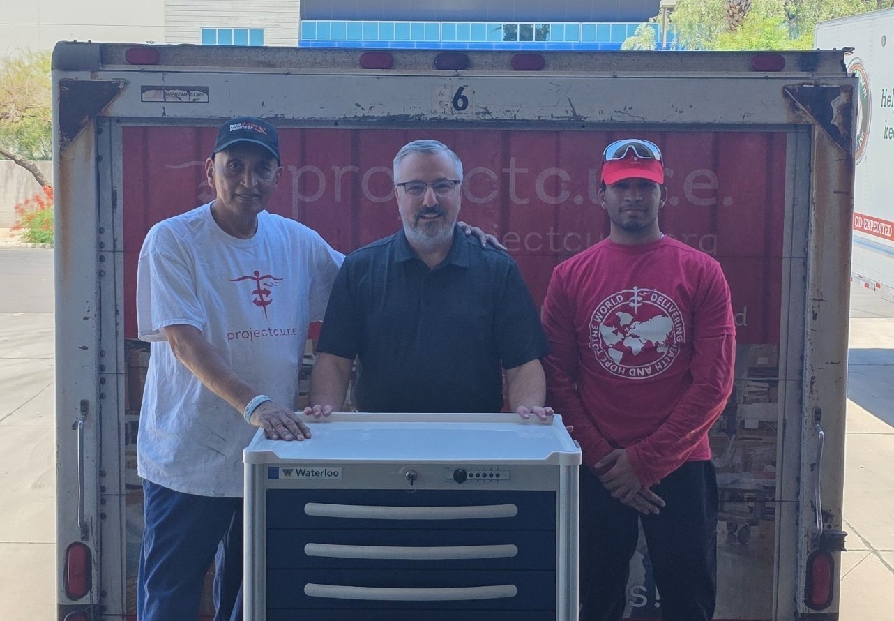 Waterloo Donated to Project C.U.R.E.