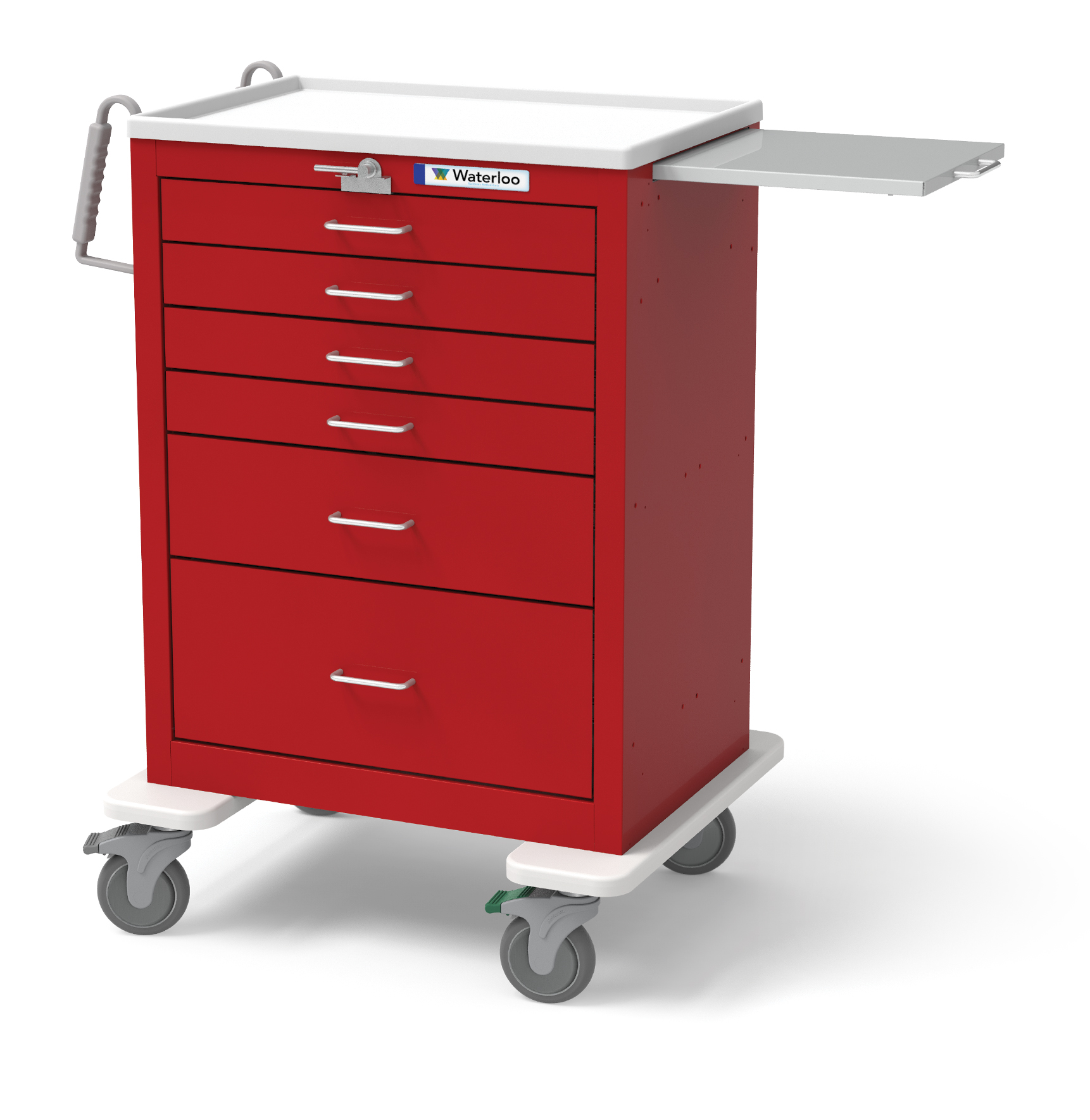 Emergency Crash Cart Model: UTRLU-333369-RED-QS