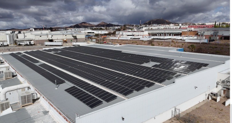 Waterloo Healthcare solar panel manufacturing facility